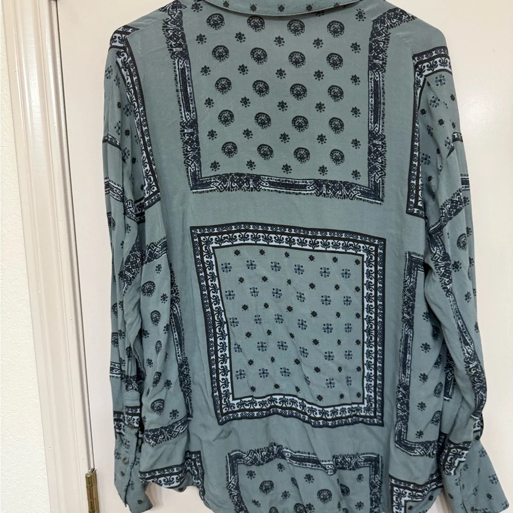 Free People Little Secrets Voile Bandana Too - Picture 2 of 3